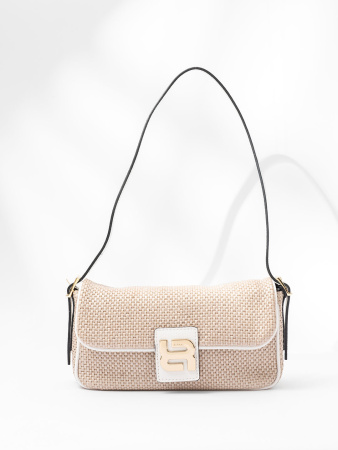 Мини-сэтчел Ripani Rosalind rpE662CO 00427 ecru/bianco