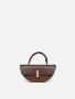 Сумка-седло Arcadia Moon ar4939 dollaro/raffia cognac
