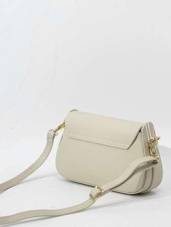 Мини-сэтчел Di Gregorio gr8973 vitello beige oro