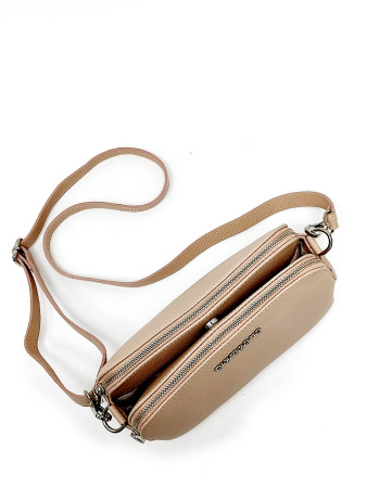 Сумка-багет Di Gregorio gr8798 vitello cipria argento