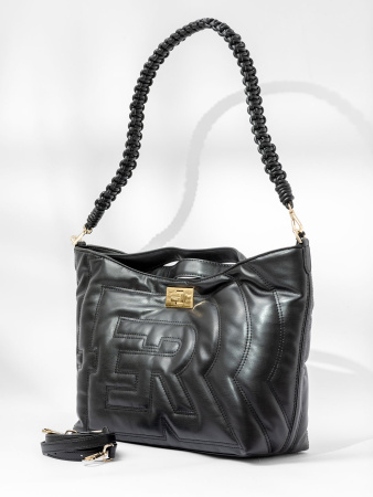 Сумка-хобо Ermanno Scervino Rachele Quilted sce12401969 black