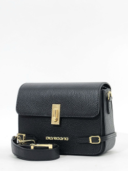 Мини-сэтчел Di Gregorio gr9000 vitello nero oro