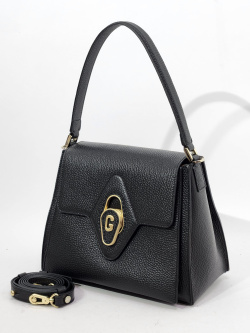 Сэтчел Gironacci gir3171 vitello/calf nero/cuoio