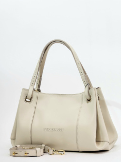 Сумка-тоут Gironacci gir3350 vitello soft/venere off white