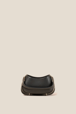 Мини-седло Gironacci gir3150 vitello/calf nero/cuoio