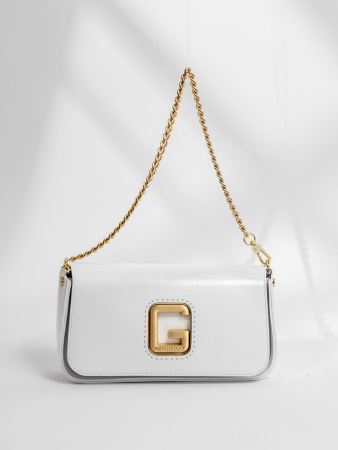 Сумка-багет Gironacci gir2290 naplak/calf bianco/lilla