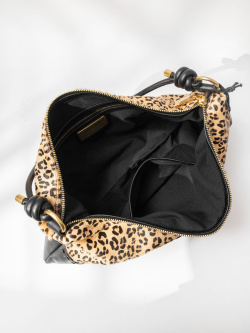 Сумка-хобо Ermanno Scervino Alicia Leo sce12402057 leopard