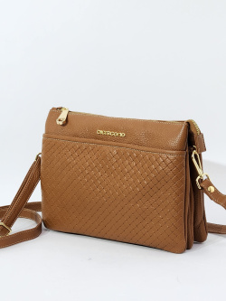 Клатч Di Gregorio gr3278 vitello cuoio oro