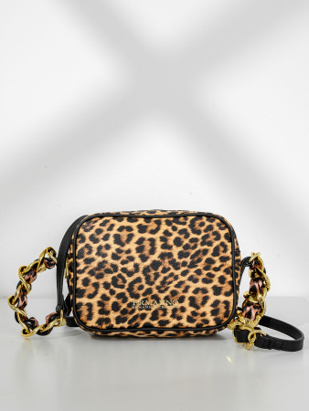Сумка-боулер Ermanno Scervino Mavis sce12401418 leopard