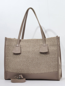 Шоппер Ripani rp6011BO 00406 ecru/sabbia