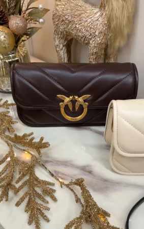 Клатч Pinko 5BPDB105083A2W2 rosso mogano