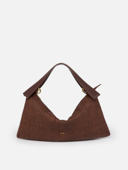 Сумка-хобо Arcadia Roxanne ar5612 dollaro/raffia cognac
