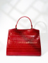 Сумка-тоут Gironacci gir2512 rico lux/vitello rosso/rosso