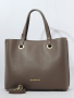 Шоппер Di Gregorio gr8906G vitello taupe oro