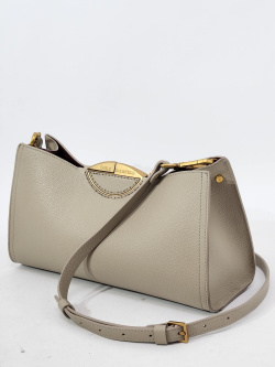 Сумка-багет Carlo Salvatelli cs808 fiore taupe