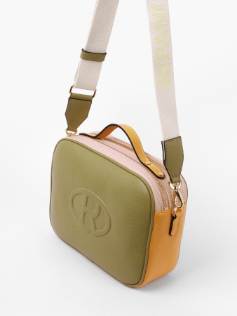Сумка-боулер Ripani Angelite rp3716OU 00341 olive/giallo