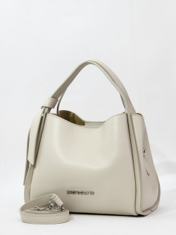Сумка-тоут Di Gregorio gr9159 vitello latte argento