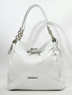 Сумка-тоут Di Gregorio gr8960 dollaro bianco argento