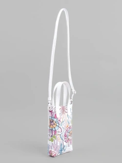 Сумка для телефона Curanni cu2582 vitello fiori