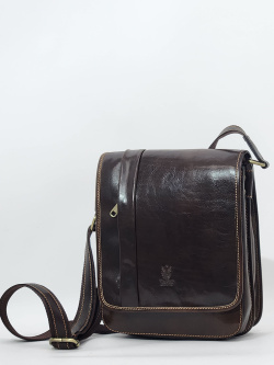 Вертикальная сумка Steffalini st1216 vaccetta marrone