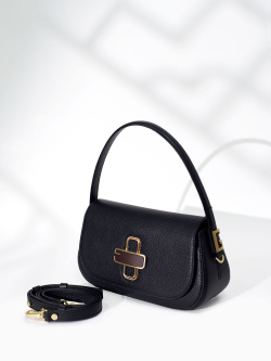 Сумка-седло Gironacci gir3161 vitello/calf nero