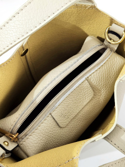 Мини-сумка Steffalini st6501 vitello beige