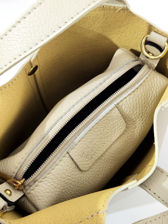 Мини-сумка Steffalini st6501 vitello beige