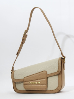 Сэтчел Di Gregorio gr2186/B vitello latte/beige oro