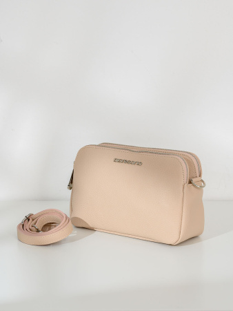 Сумка-багет Di Gregorio gr8798 vitello cipria argento