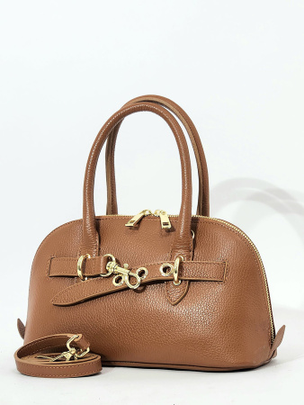 Сумка-боулер Steffalini st1333 vitello cuoio