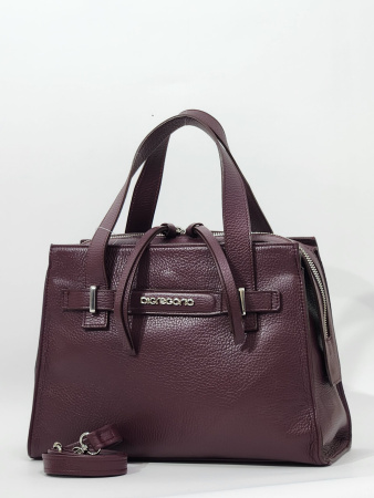 Сумка-тоут Di Gregorio gr1997 vitello bordo argento