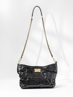 Мини-сумка Ermanno Scervino Rachele Sequin sce12401970 black