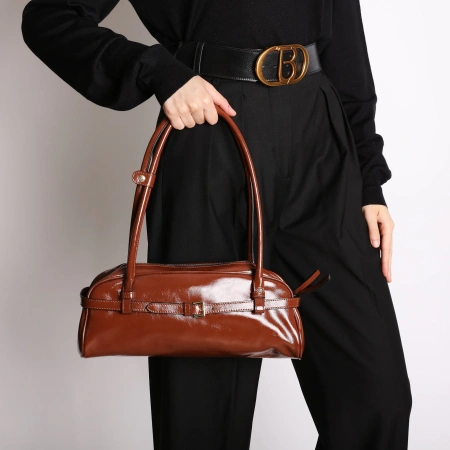 Сумка-боулер Tosca Blu Sandra TF2532B45 cognac