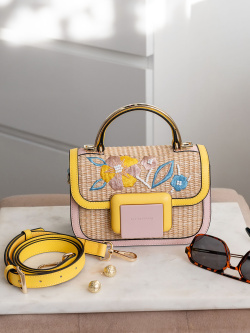 Мини-сэтчел Cromia It Anemone cr1405928 rosa