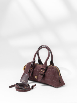 Сумка-боулер Pinko 5BPDB105334A2YW rosso mogano