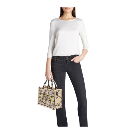 Тоут-шоппер Braccialini Queen B18590-TY 3274 tessuto/polisynt love