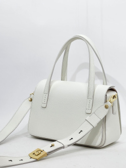 Сумка-боулер Gironacci gir3132 vitello/calf bianco/phard