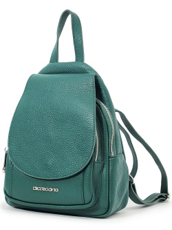 Рюкзак Di Gregorio gr8886 vitello verde argento