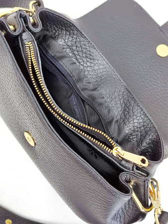 Сумка-багет Di Gregorio gr8745 zodiaco nero oro