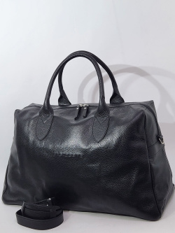 Дорожная сумка Di Gregorio gr133 vitello nero argento