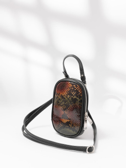 Сумка-кошелек Curanni cu2570 vitello piton