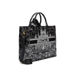 Шоппер Braccialini Queen B18591-TY 3250 tessuto/polisynt milano