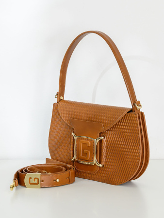 Сэтчел Gironacci gir2392 capri/vitello lux/calf cuoio/cuoio