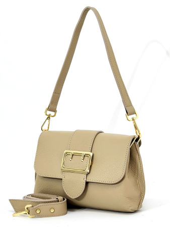 Сумка-багет Steffalini st1139 vitello taupe chiaro v2