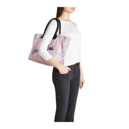 Шоппер Braccialini Summer B18221-TC 3219 tessuto cuori