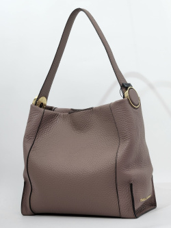 Сумка-тоут Carlo Salvatelli cs762 double taupe
