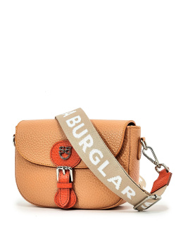 Сумка-седло Sara Burglar sb1341 caterina bufalo salmone/arancio