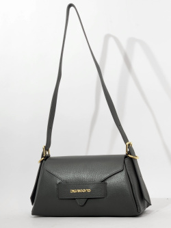 Сумка-багет Di Gregorio gr9014 vitello cenere oro