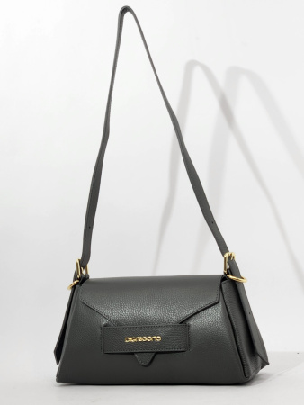 Сумка-багет Di Gregorio gr9014 vitello cenere oro