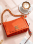 Мини-сумка Ermanno Scervino Soft Eba sce12401655 orange